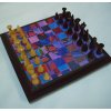 Chess Board #12 (with Store Bought Chess Pieces) - 26 x 26 - Four Color Digital Archival Print on Archival Paper