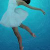 Ocean Twirling - 40x60 - Underwater Fine Art on Metal