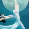 Once in a Blue Moon - 20x30 - Underwater Fine Art on Metal