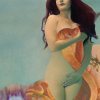 The Birth of Venus - 30x40 - Underwater Fine Art on Gallery Canvas