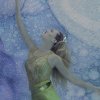 Turtle Goddess - 24x36 - Underwater Fine Art on Gallery Canvas